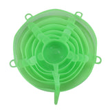 6 pack Smile Silicone Fresh-keeping Lids Plastic Wrap Bowl Cover Fresh Cover Stretch Cover Elastic Seal Cover