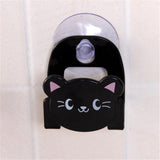 1PCS  With a suction cup cartoon dish sponge wearing kitchen multi-function receive hangers table kitchen receive frame